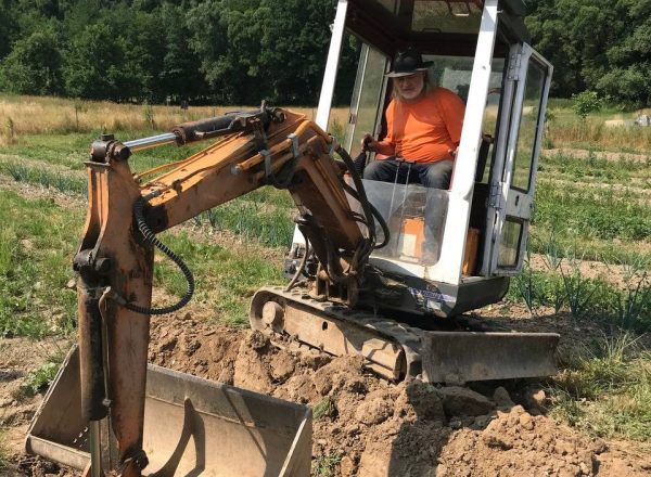 Moddelieren mit dem Bagger