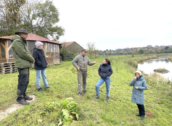 Wasserrundgang am Damm