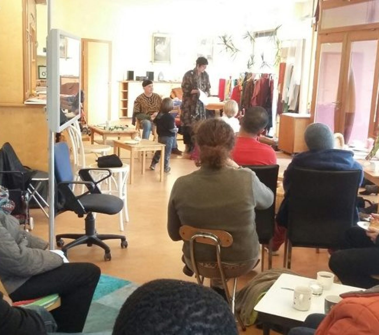 Ort der begegnung mit Menschen