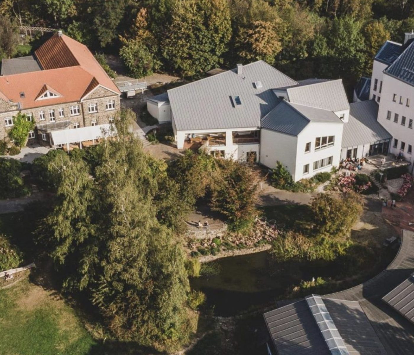 Waldorf Institut Luftbild